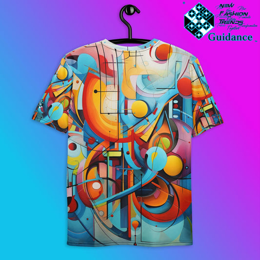 Royal Shapes Abstract Vintage T Shirt by XGuidance XS 2