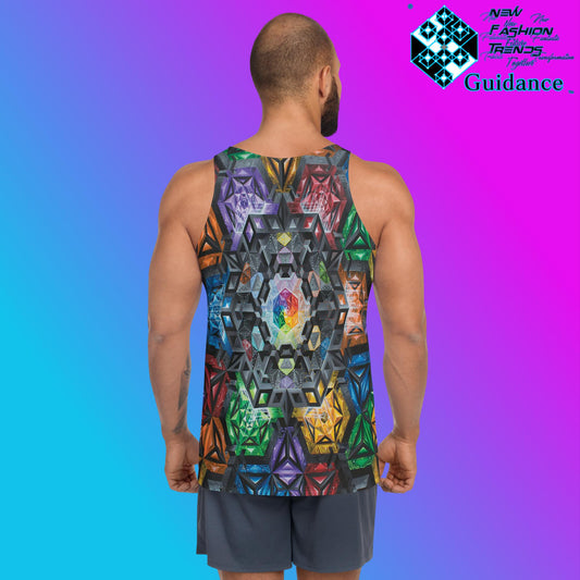 Sacred Geometry 87 - Tank Tops Tank Tops by XGuidance XS 2