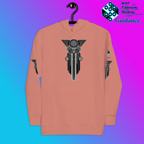 Sacred Geometry Resonance Hoodie – Geometric Symbolism by XGuidance Black 20