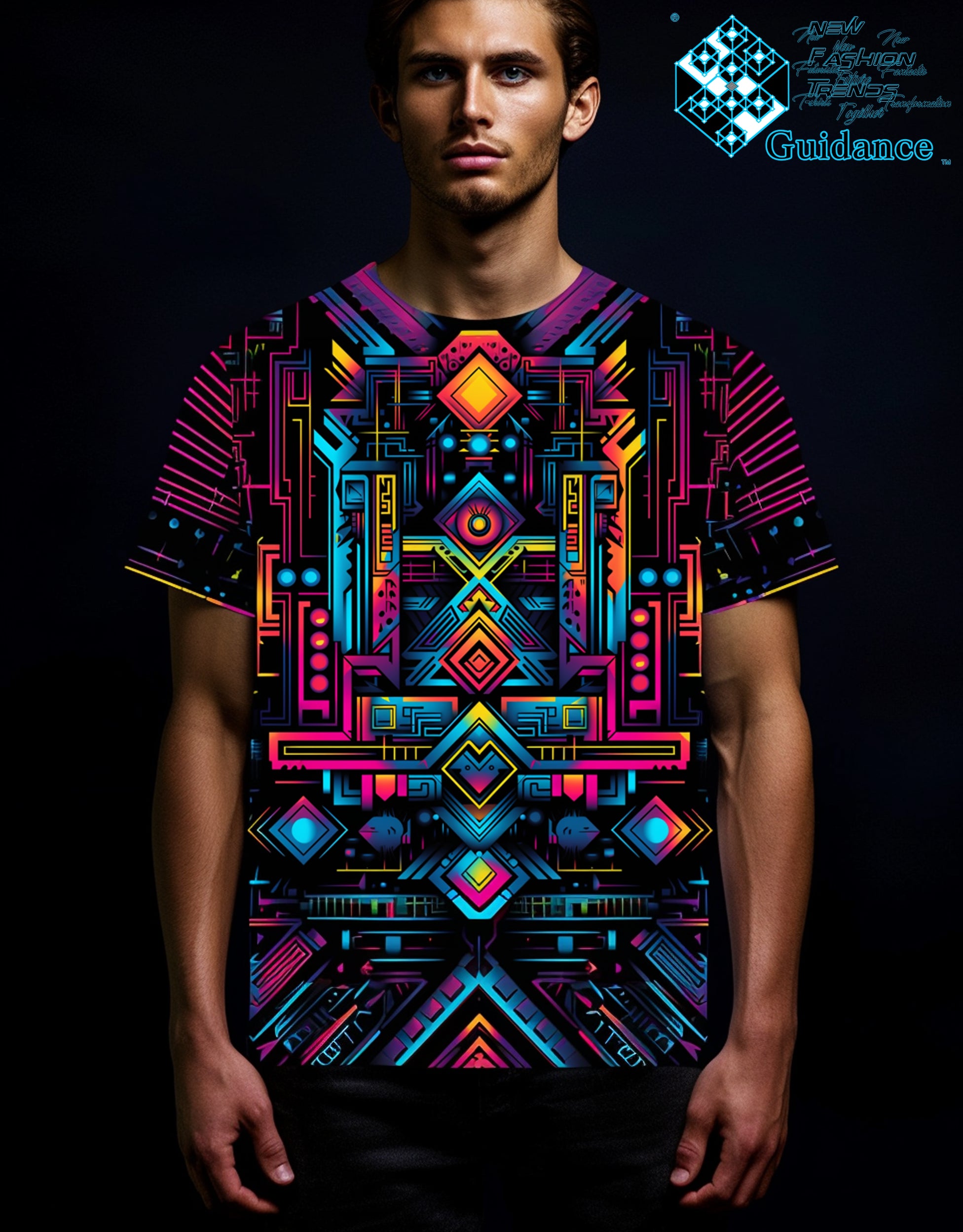 Sacred Geometry T-Shirt T-Shirts by XGuidance XS 1