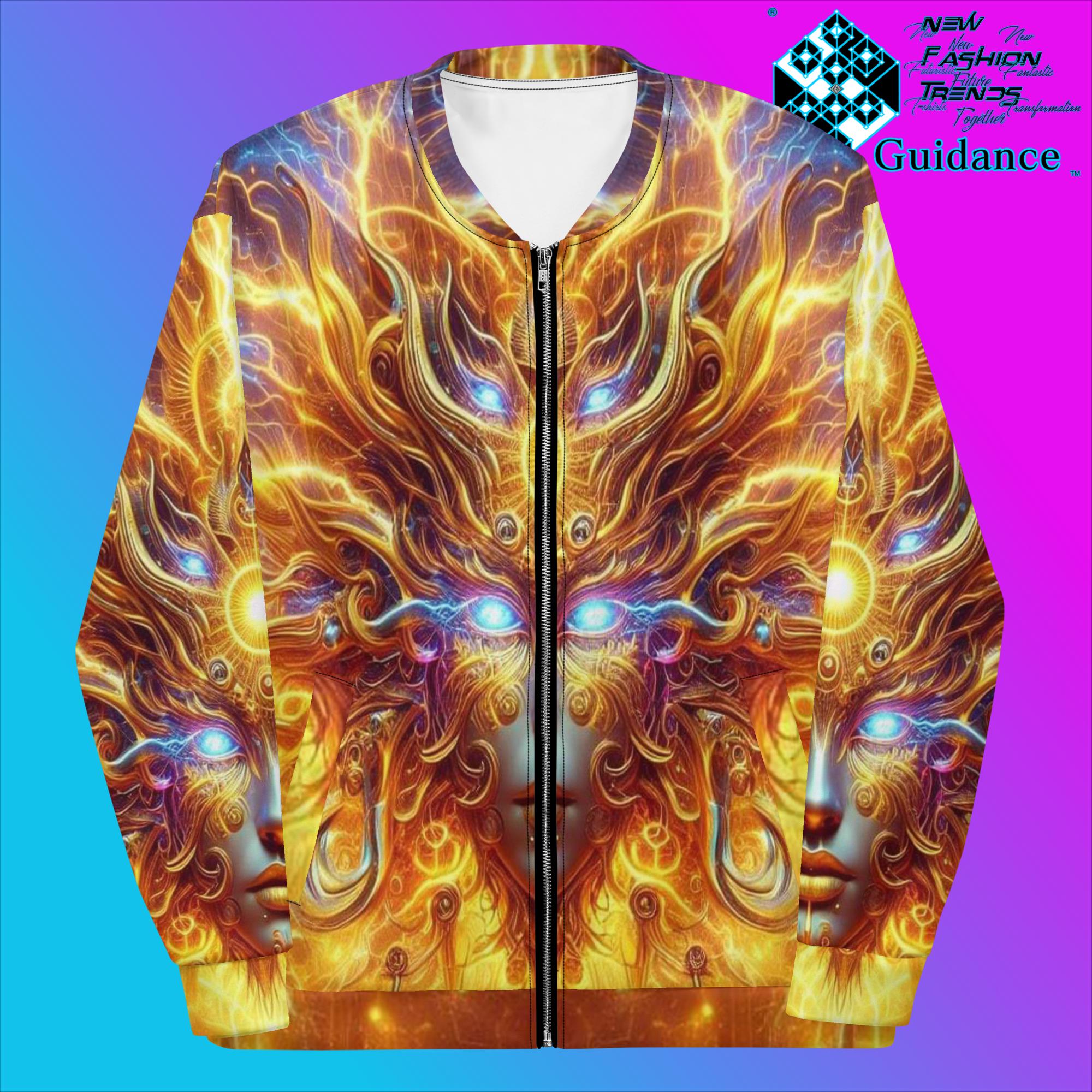 Sacred Sunfire Jacket with Radiant Solar Energy Design by XGuidance XS 1