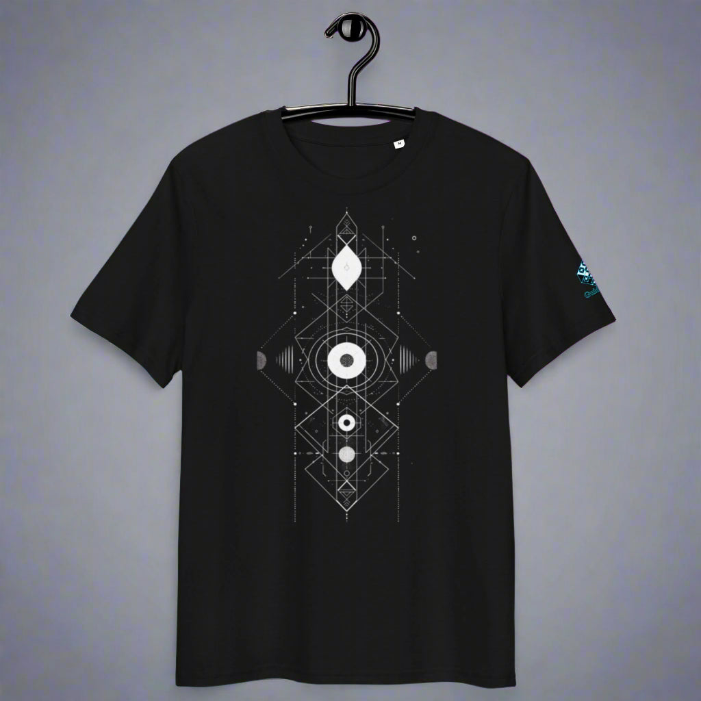 Sacred Symbol Alignment Tee by XGuidance Black 1