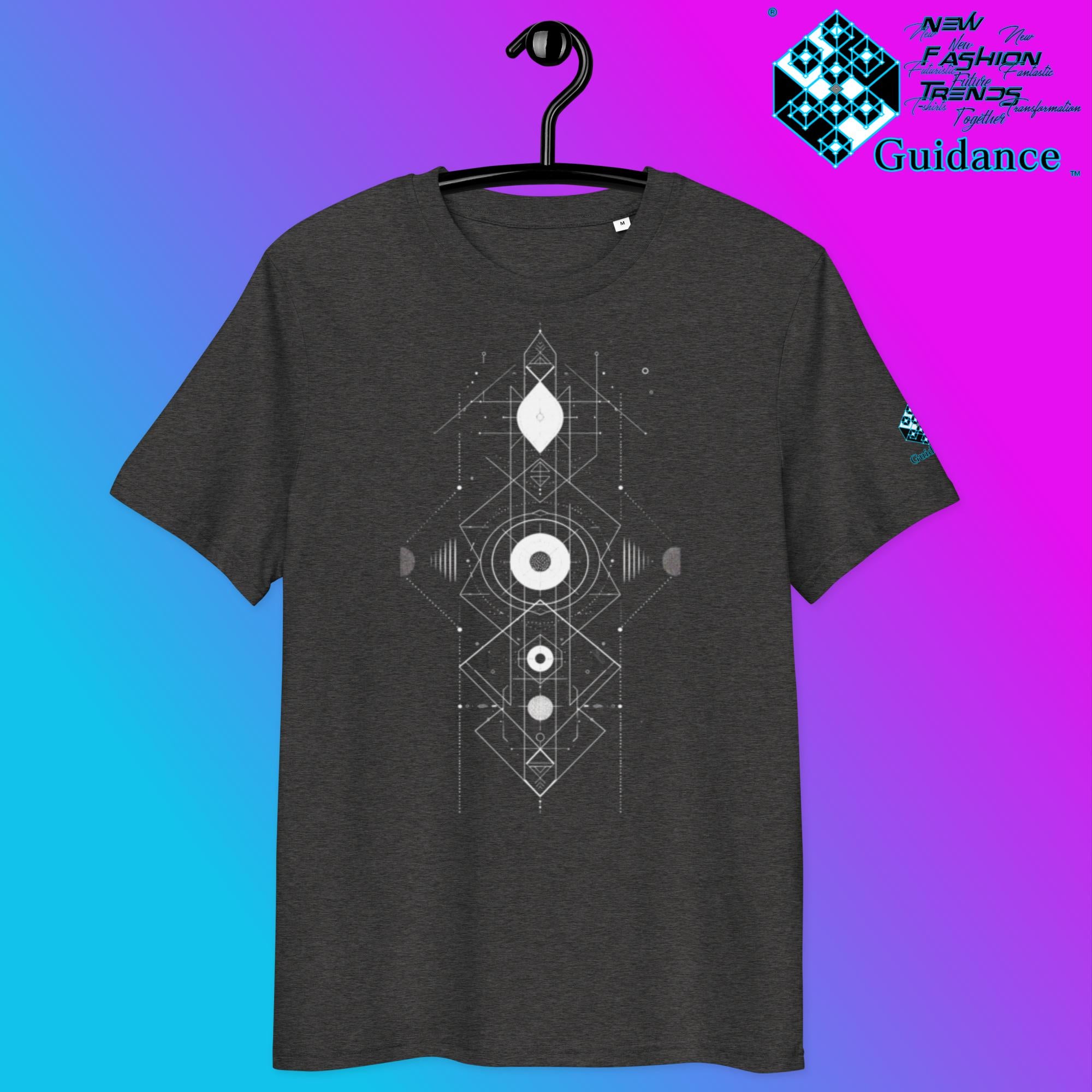 Sacred Symbol Alignment Tee by XGuidance Dark Heather Grey 10