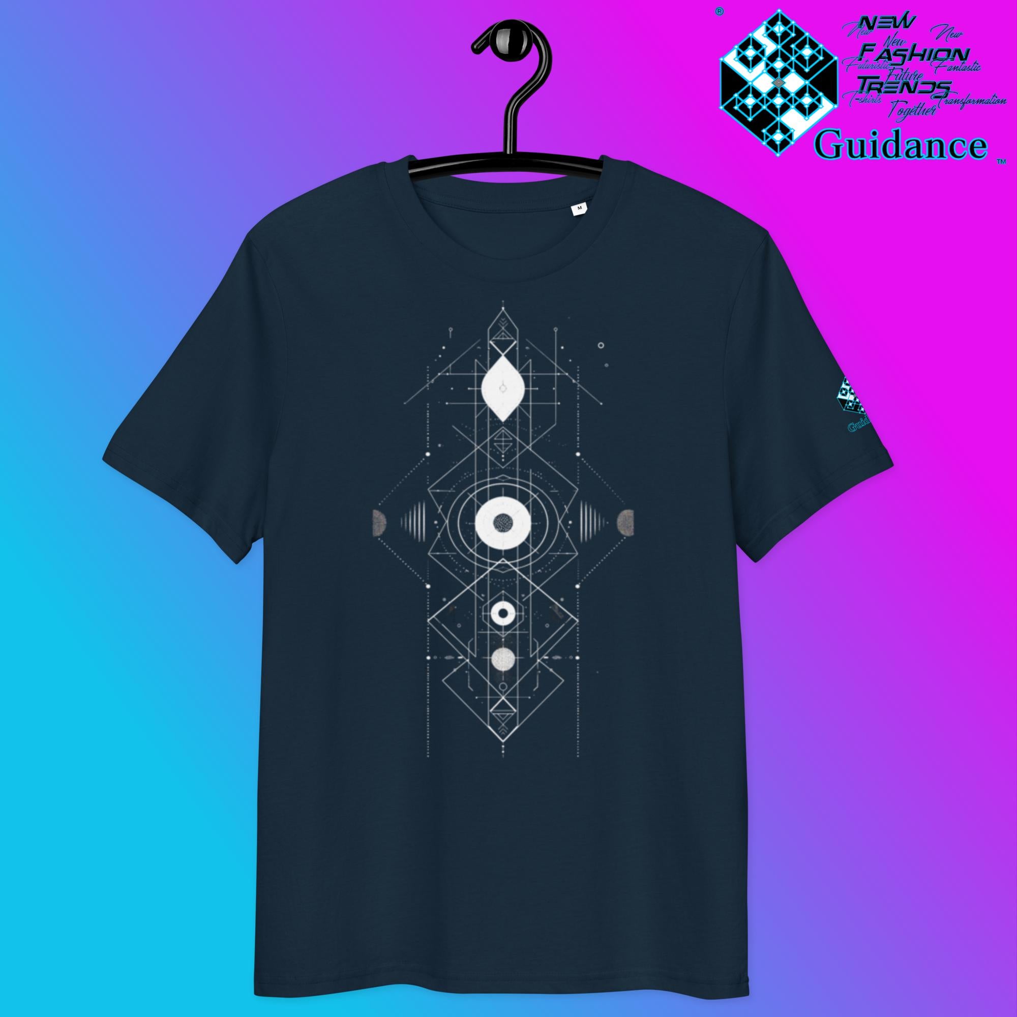 Sacred Symbol Alignment Tee by XGuidance French Navy 11