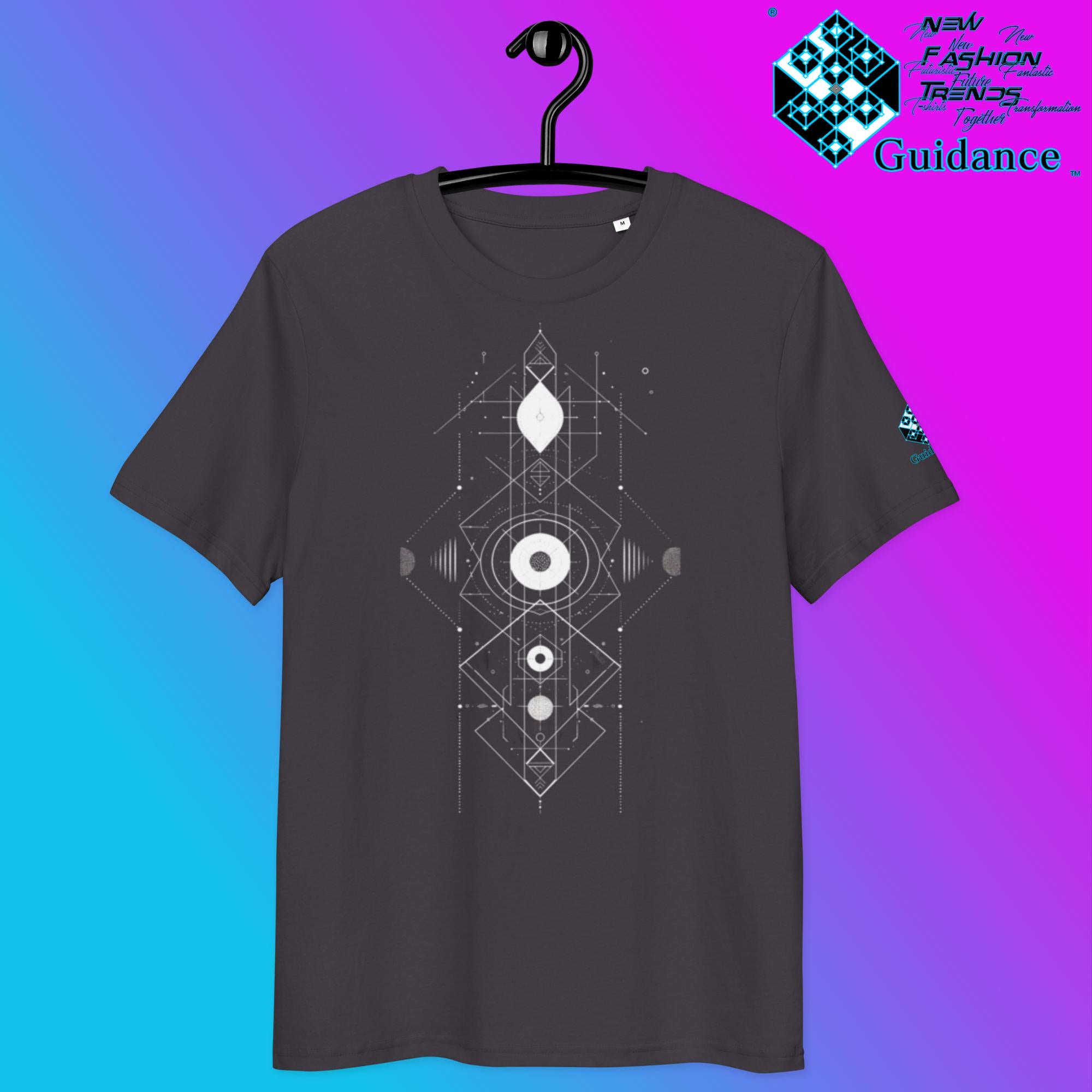 Sacred Symbol Alignment Tee by XGuidance Anthracite 8