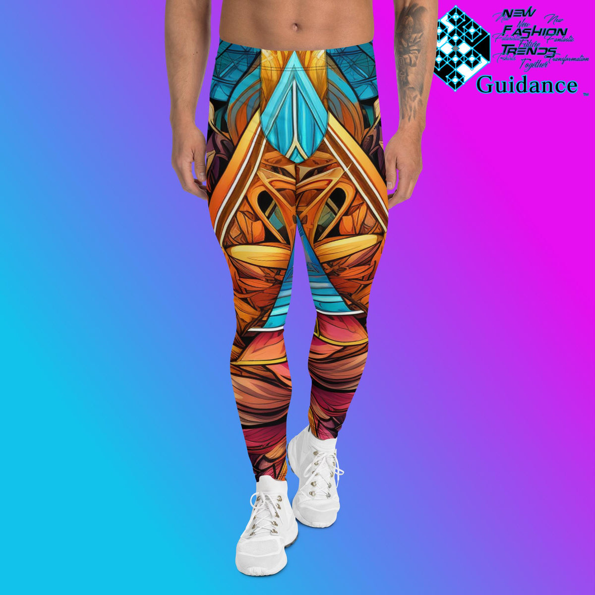 Sacred Symmetry Leggings Yoga & Sacred Geometry by XGuidance XS 1