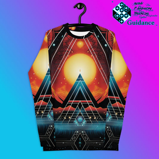 Sacred Threads Psychedelic Long Sleeve Rash Guard by XGuidance XS 1