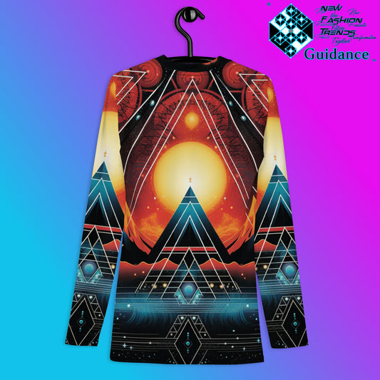 Sacred Threads Psychedelic Long Sleeve Rash Guard by XGuidance XS 2