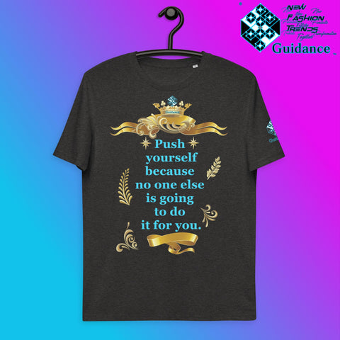 Self-Motivation T-Shirt T-Shirts by XGuidance Dark Heather Grey 11