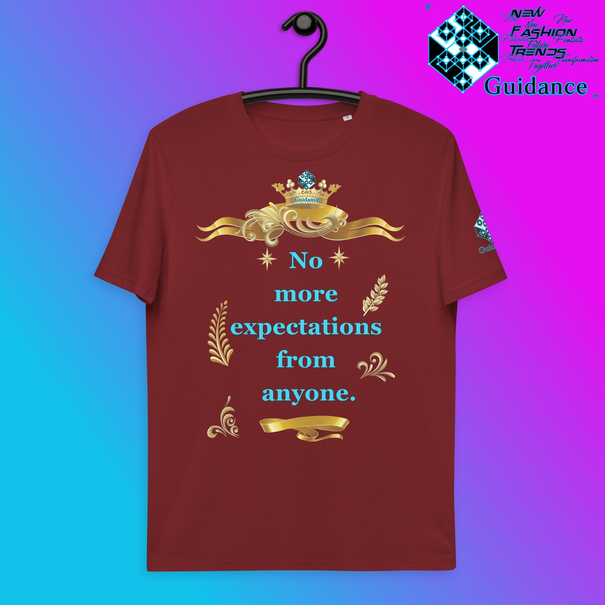 Self-Reliance T-Shirt T-Shirts by XGuidance Burgundy 10