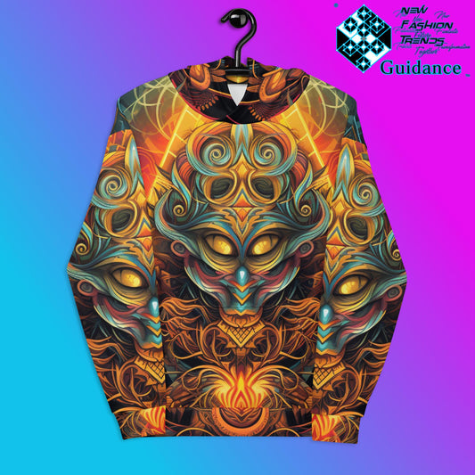 Sentinel Shield Hoodie – Psy Festival Wear by XGuidance XS 1