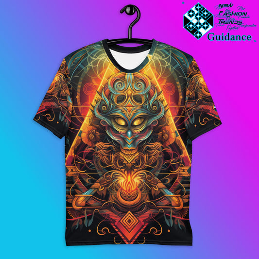 Sentinel Shield T-Shirt – Sacred Geometry Festival Streetwear T-Shirts by XGuidance XS 1
