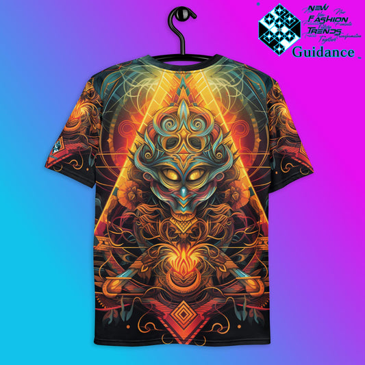 Sentinel Shield T-Shirt – Sacred Geometry Festival Streetwear T-Shirts by XGuidance XS 2