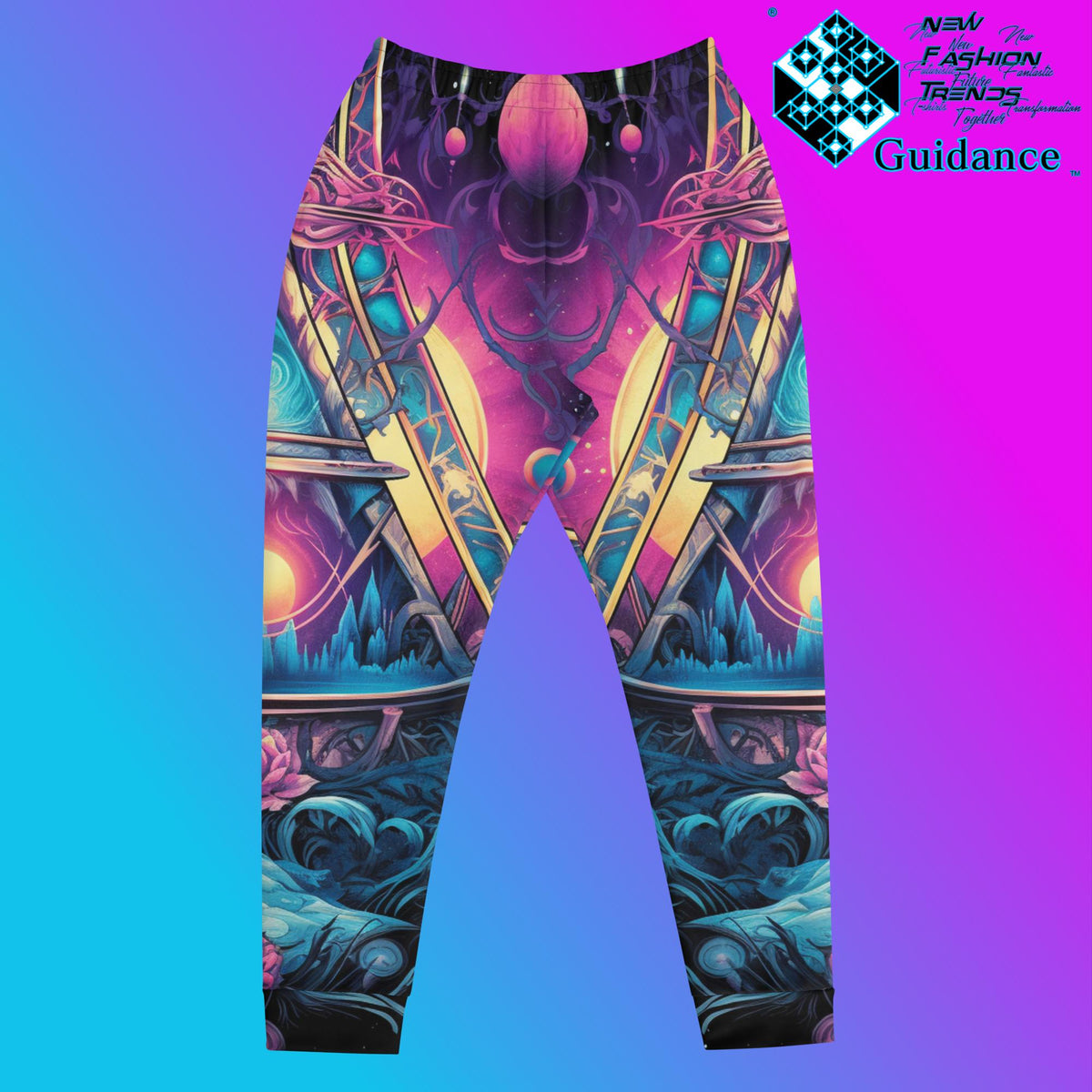 Serenity Threads Jogger Pants – Tranquil Festival Streetwear by XGuidance XS 1