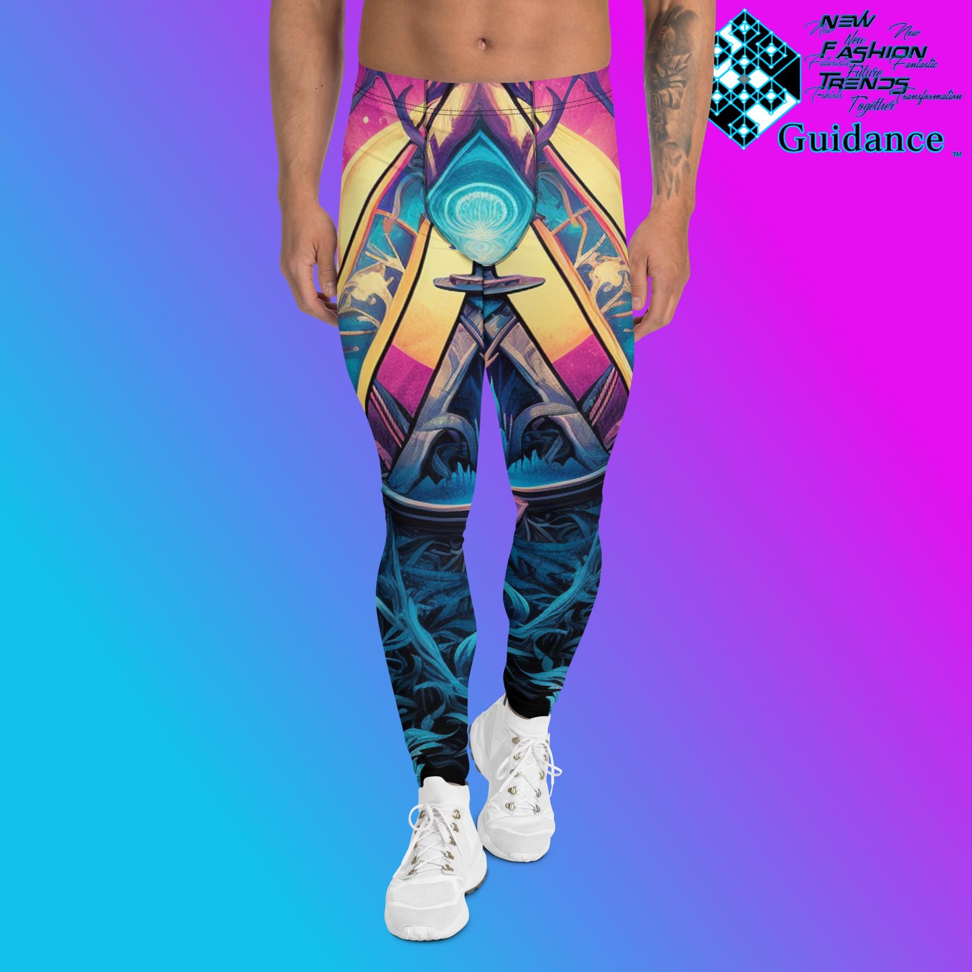Serenity Threads Leggings Yoga & Meditation by XGuidance XS 1