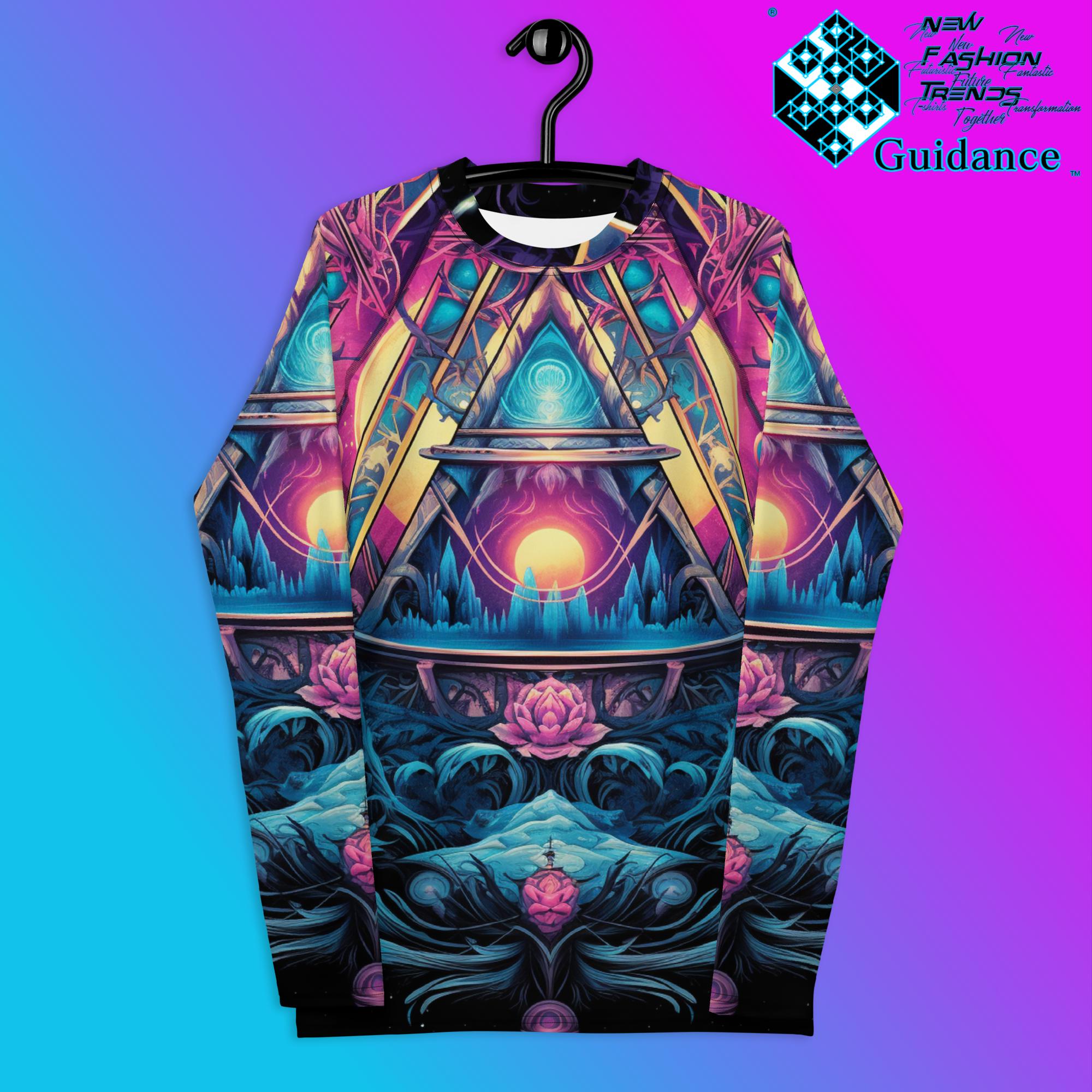 Serenity Threads Psychedelic Long Sleeve Rash Guard by XGuidance XS 1