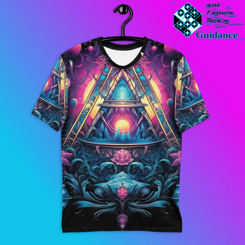 Serenity Threads T-Shirt – Sacred Geometry Spiritual Streetwear T-Shirts by XGuidance XS 1