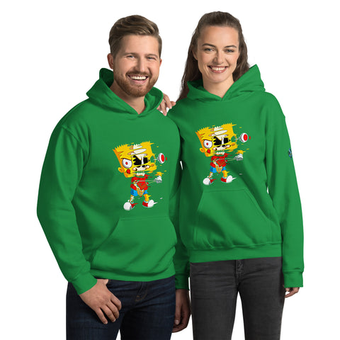 Simpsons Trippy Hoodie – Red Unisex Cartoon Sweatshirt by XGuidance Irish Green 6