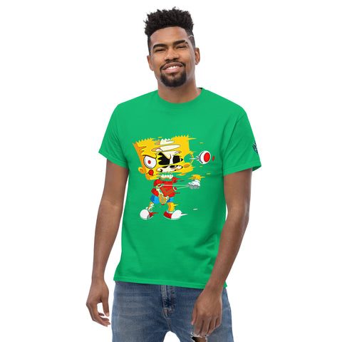 Simpsons Trippy T-Shirt – Black Unisex Cartoon Tee T-Shirts by XGuidance Irish Green 8