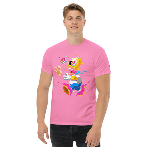 Simpsons Trippy T-Shirt – Purple Unisex Cartoon Tee T-Shirts by XGuidance Azalea 9