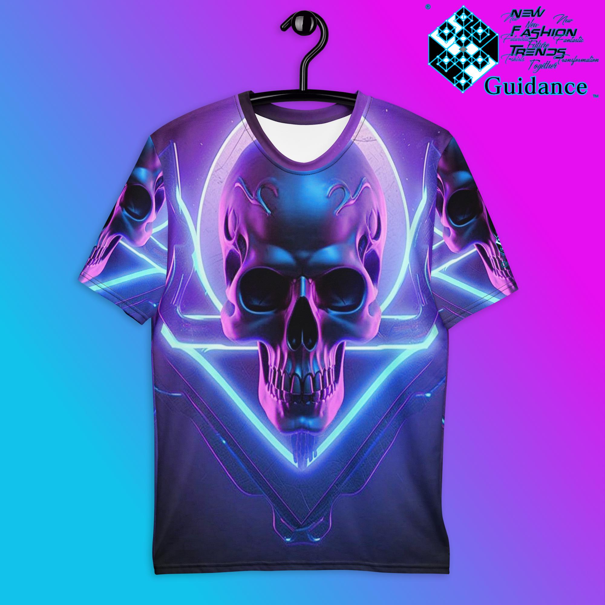 Skull Neon T-Shirt T-Shirts by XGuidance XS 1
