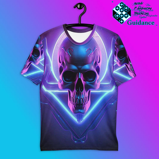 Skull Neon T-Shirt T-Shirts by XGuidance XS 1