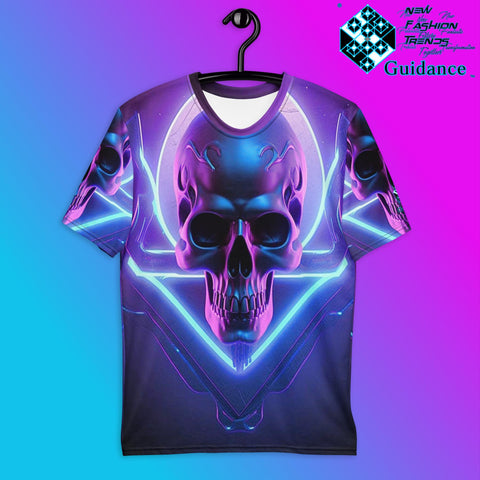 Skull Neon T-Shirt T-Shirts by XGuidance XS 1