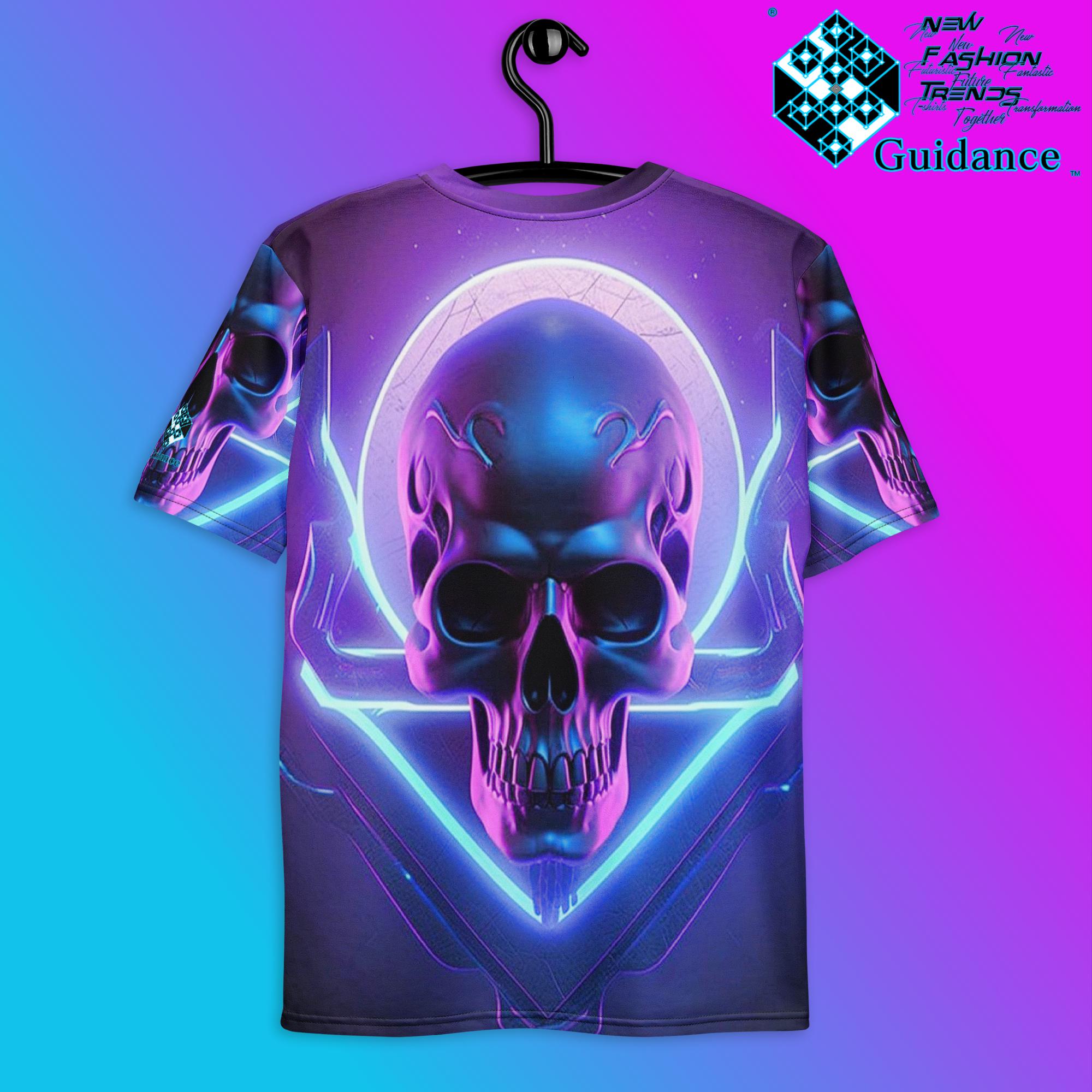 Skull Neon T-Shirt T-Shirts by XGuidance XS 2