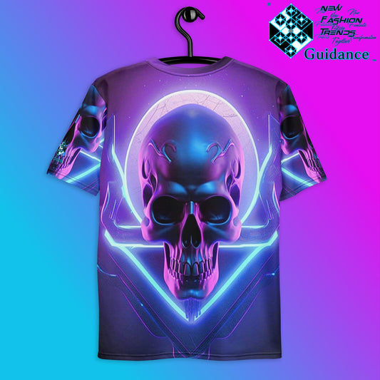 Skull Neon T-Shirt T-Shirts by XGuidance XS 2