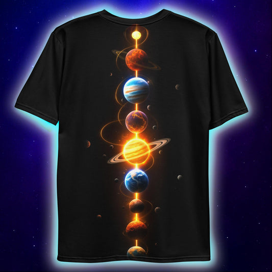 Solar Alignment T-Shirt, Cosmic Festival T-Shirts by XGuidance XS 2