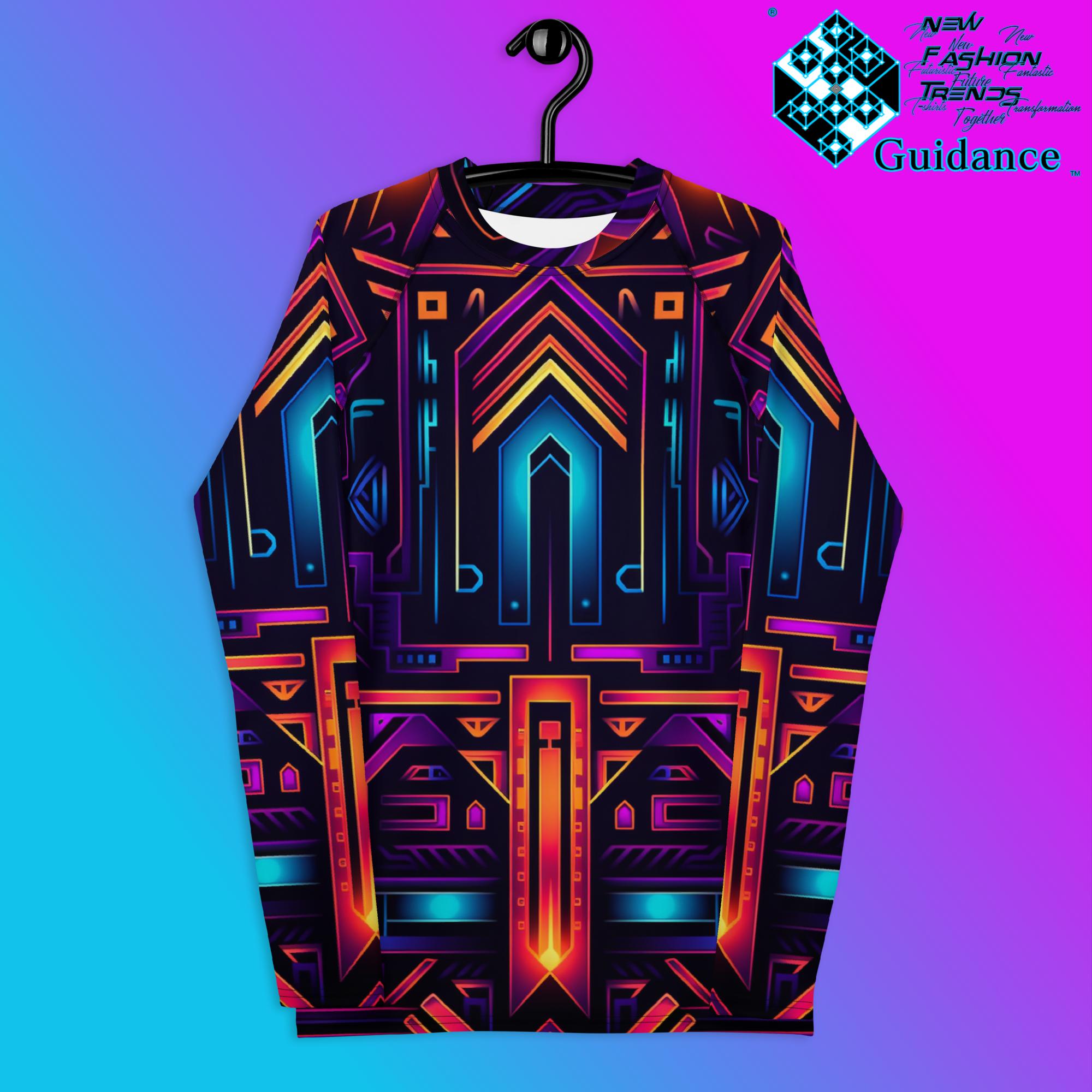 Solar Circuit Rash Guard Swim Shirt Rash Guard by XGuidance XS 1