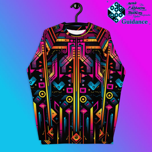 Solar Matrix Rash Guard Swim Shirt Rash Guard by XGuidance XS 1