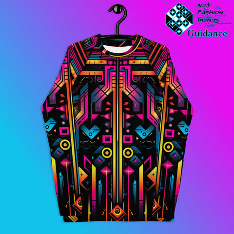 Solar Matrix Rash Guard Swim Shirt Rash Guard by XGuidance XS 1