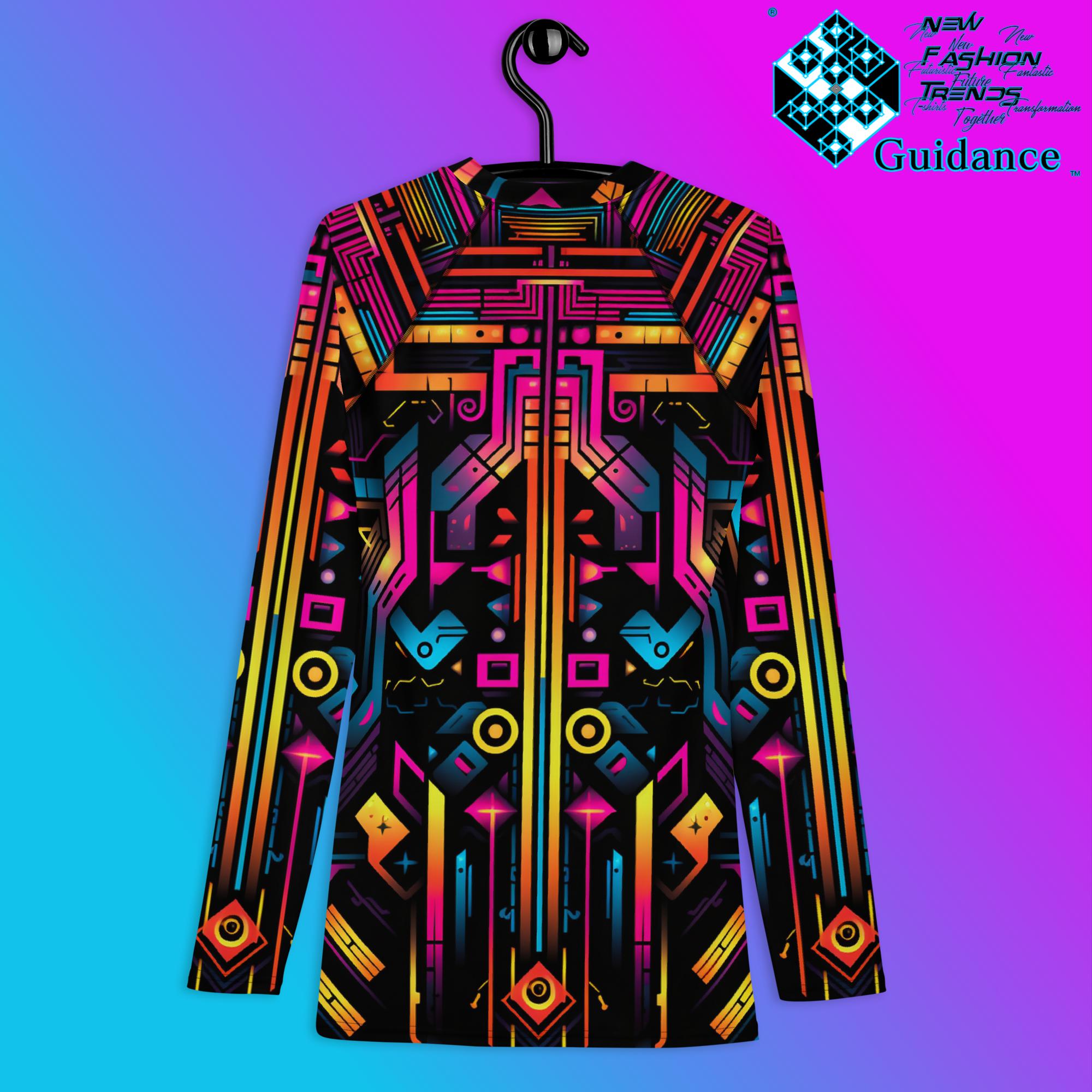 Solar Matrix Rash Guard Swim Shirt Rash Guard by XGuidance XS 2