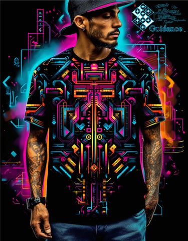 Solar Matrix T-Shirt T-Shirts by XGuidance XS 1