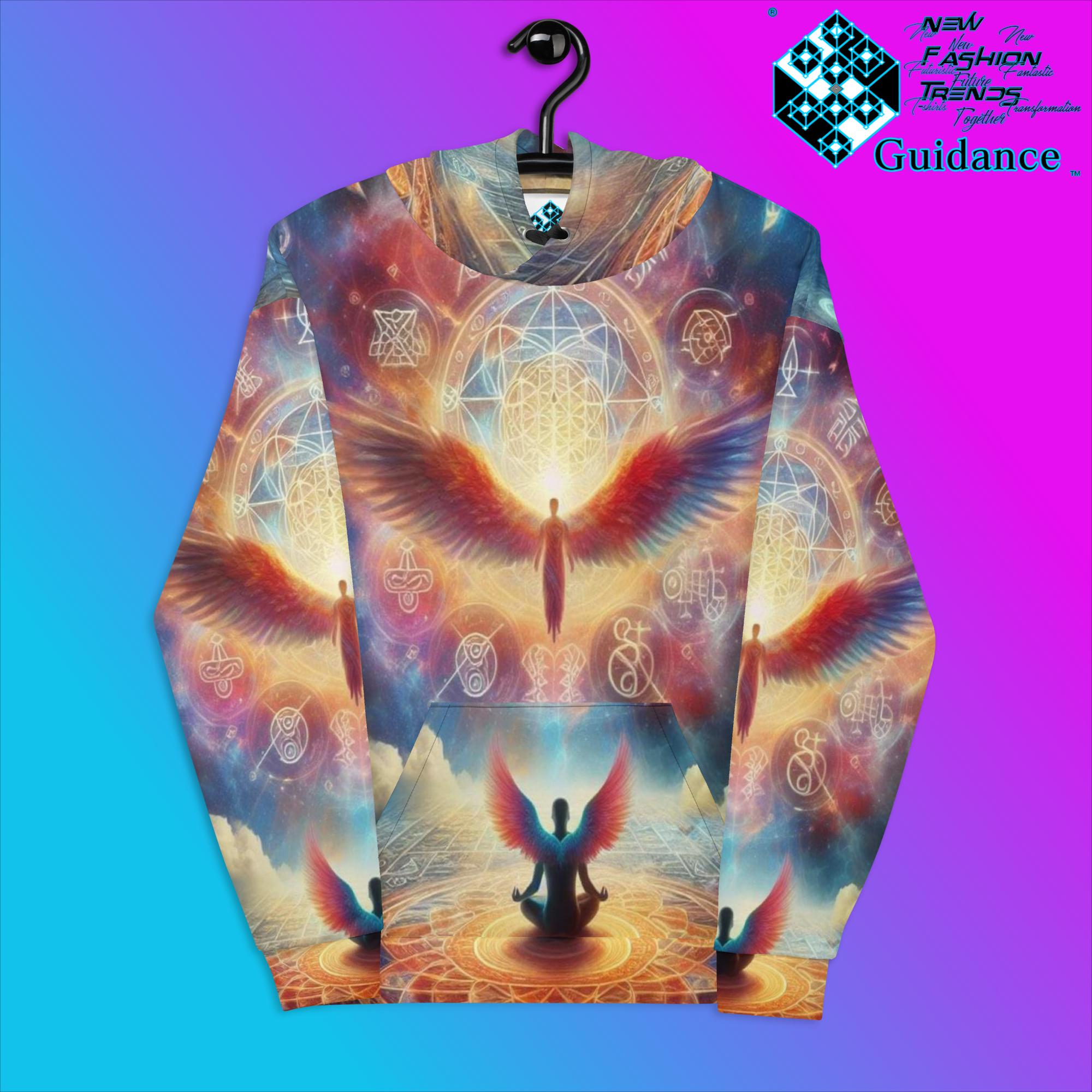 Soul Awakening Hoodie with Angelic Realization Design by XGuidance 2XS 1