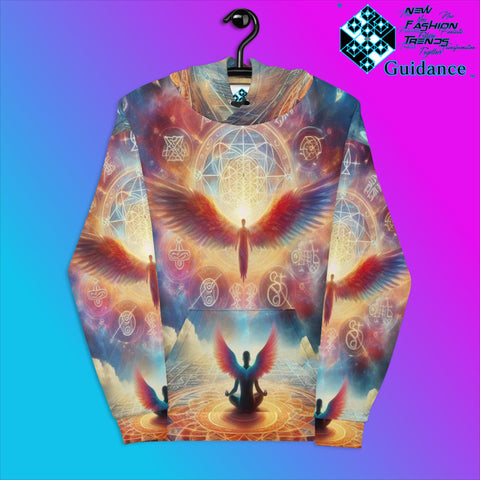 Soul Awakening Hoodie with Angelic Realization Design by XGuidance 2XS 1