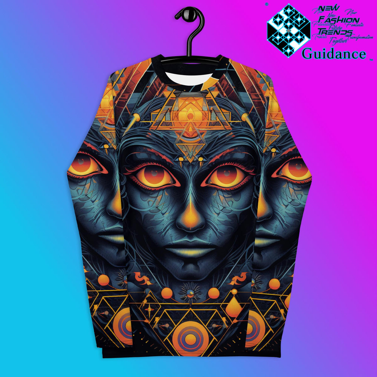 Specter Vista Psychedelic Long Sleeve Rash Guard by XGuidance XS 1