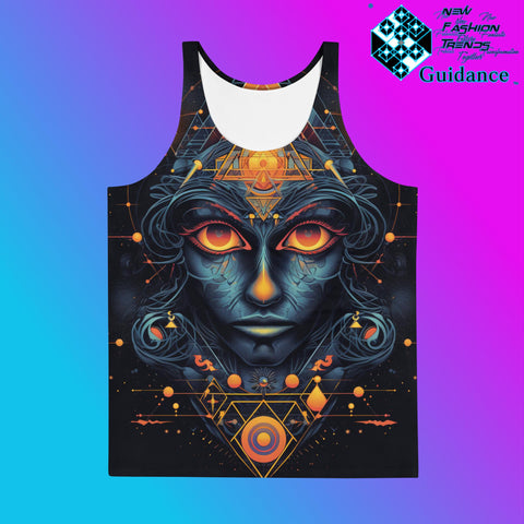Specter Vista tank top – Festival Streetwear Art by XGuidance XS 1