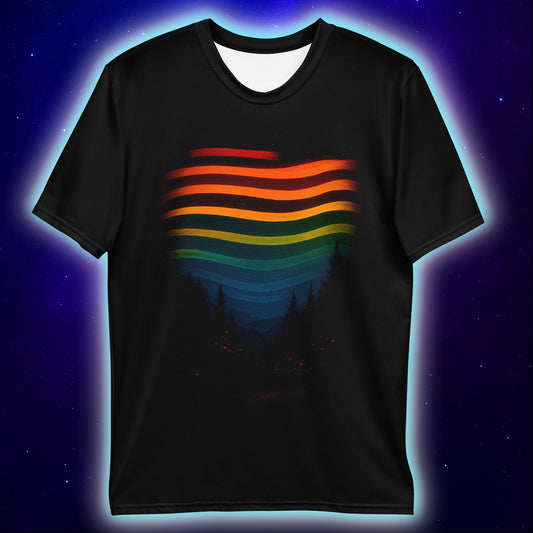 Spectrum Horizon T-Shirt, Nature Streetwear T-Shirts by XGuidance XS 2