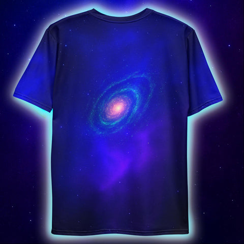 Spiral Galaxy T-Shirt, Cosmic Streetwear T-Shirts by XGuidance XS 3