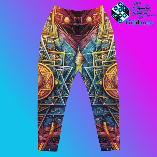 Spiritual Serenity Jogger Pants – Celestial Festival Streetwear by XGuidance XS 1