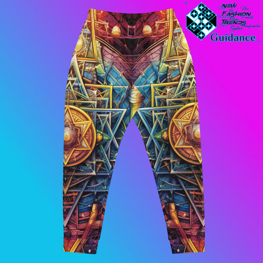 Spiritual Serenity Jogger Pants – Celestial Festival Streetwear by XGuidance XS 2