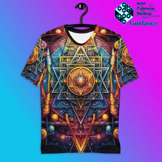 Spiritual Serenity T-Shirt – Sacred Geometry Festival Streetwear T-Shirts by XGuidance XS 1