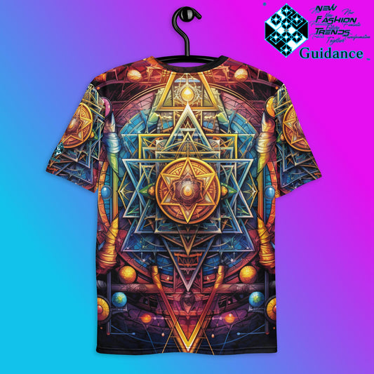 Spiritual Serenity T-Shirt – Sacred Geometry Festival Streetwear T-Shirts by XGuidance XS 2