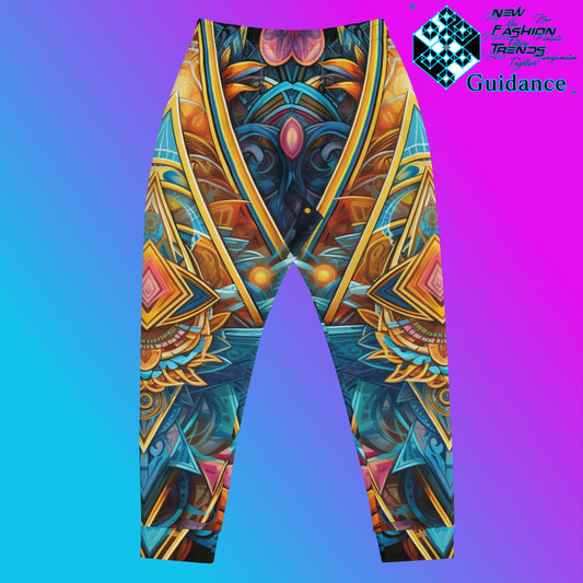 Spiritual Tapestry Jogger Pants – Elegant Festival Streetwear by XGuidance XS 2