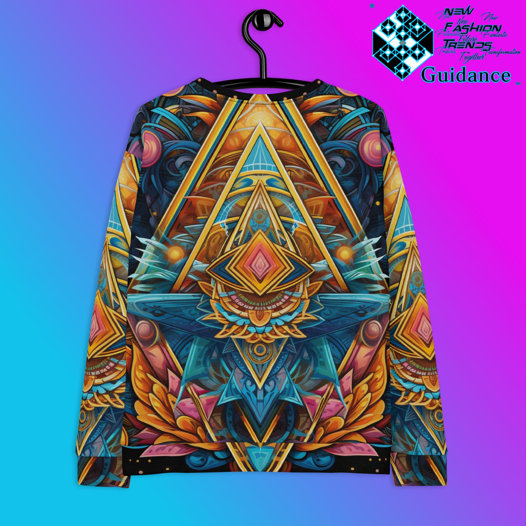 Spiritual Tapestry Sweatshirt – Sacred Geometry Festival Wear by XGuidance XS 2