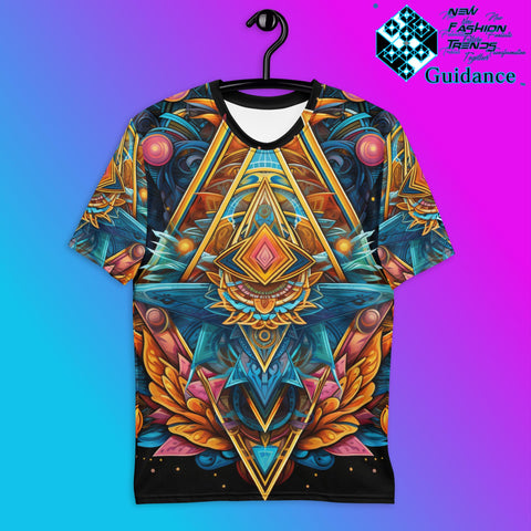 Spiritual Tapestry T-Shirt – Sacred Geometry Festival Streetwear T-Shirts by XGuidance XS 1