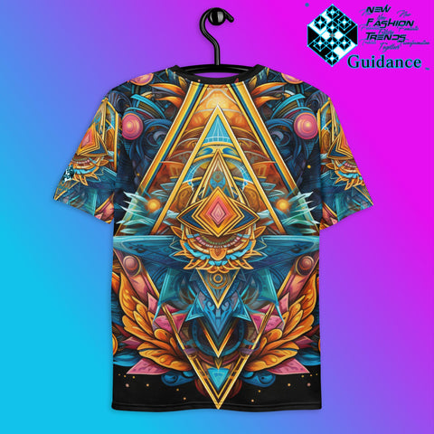 Spiritual Tapestry T-Shirt – Sacred Geometry Festival Streetwear T-Shirts by XGuidance XS 2