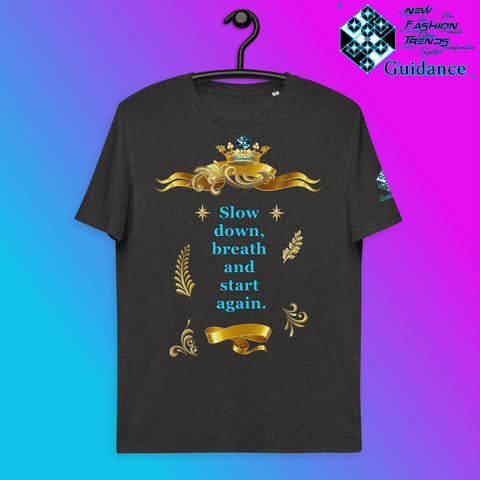 Start Again T-Shirt T-Shirts by XGuidance Dark Heather Grey 11